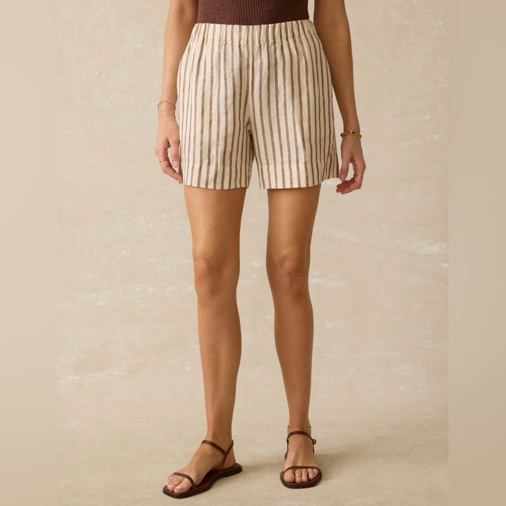 Faherty Laguna Linen Shorts
